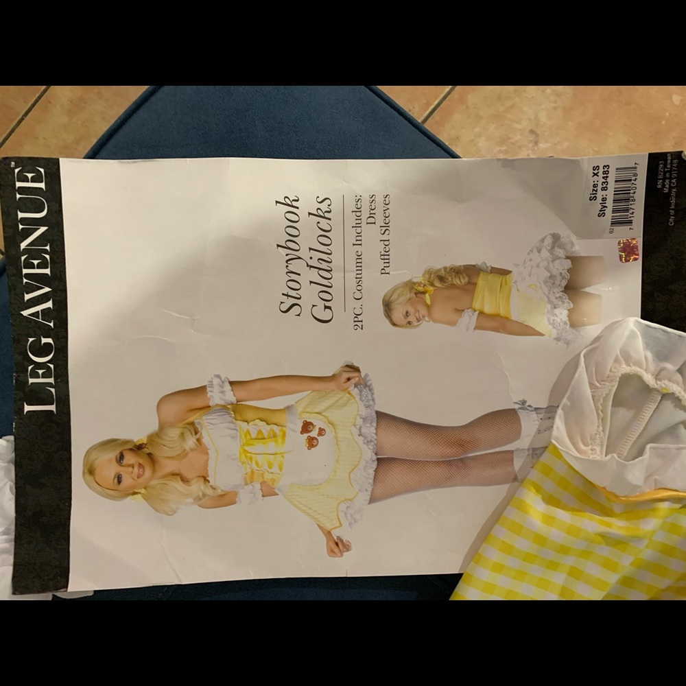 Storybook Goldilocks Costume